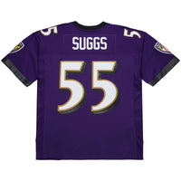 Terrell Suggs Baltimore Ravens Football Jersey, Purple Sportswear Jersey Shirt, Lightweight Breathable Athletic Jersey, Casual Gift for Men