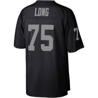 Howie Long Las Vegas Raiders Football Jersey, Black Replica Sportswear Jersey Shirt, Lightweight Breathable Athletic Jersey, Casual Gift for Men