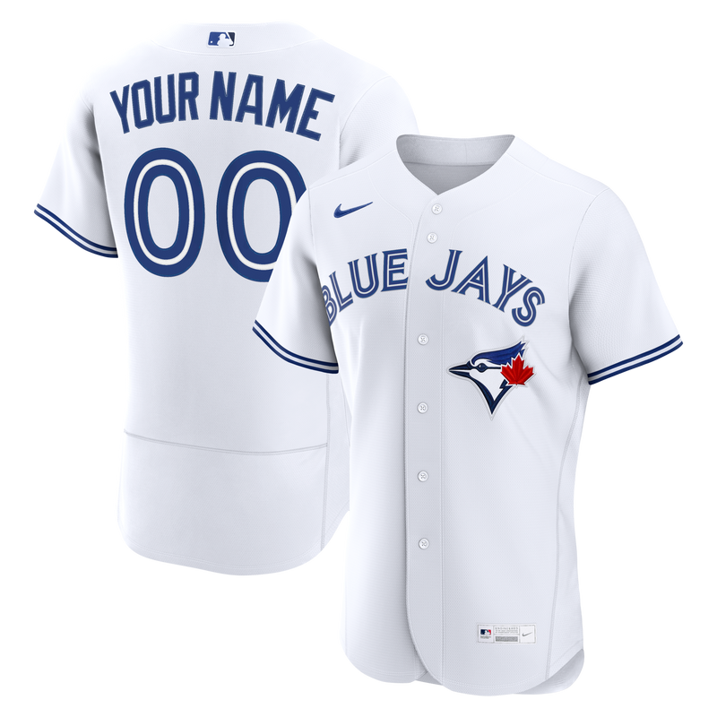 Toronto Blue Jays Baseball Jersey, White Authentic Home Sportswear Jersey Shirt, Lightweight Breathable Athletic Jersey, Casual Gift for Men