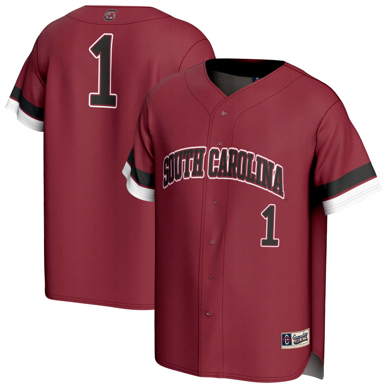 South Carolina Gamecocks Baseball Jersey, Sportswear Jersey Shirt, Lightweight Breathable Athletic Jersey, Casual Gift for Men, Style 202658923
