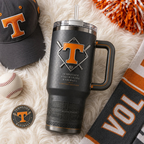 TENN Diamond Emblem - Graphite Field, Orange Anchor - main