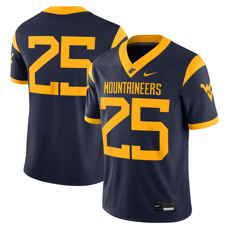 West Virginia Mountaineers Football Jersey, Sportswear Jersey Shirt, Lightweight Athletic Jersey, Casual Gift for Men, Style 202715834