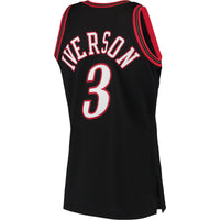 Allen Iverson Philadelphia 76ers Basketball Jersey, Black Sportswear Jersey Shirt, Sleeveless Athletic Tank Jersey, Casual Gift for Men
