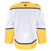 Nashville Predators Hockey Jersey, White Authentic Away Sportswear Jersey Shirt, Long Sleeve Hockey Sweater Jersey, Casual Gift for Men