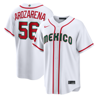 Mexico Randy Arozarena White 2026 World Classic Home Baseball Jersey, Sportswear Jersey Shirt, Lightweight Athletic Jersey, Casual Gift for Men