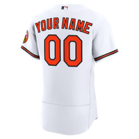 Baltimore Orioles Baseball Jersey, White Authentic Home Sportswear Jersey Shirt, Lightweight Breathable Athletic Jersey, Casual Gift for Men