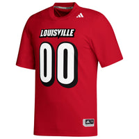 Louisville Cardinals Football Jersey, Red Sportswear Jersey Shirt, Lightweight Breathable Athletic Jersey, Casual Gift for Men, Style 200464418