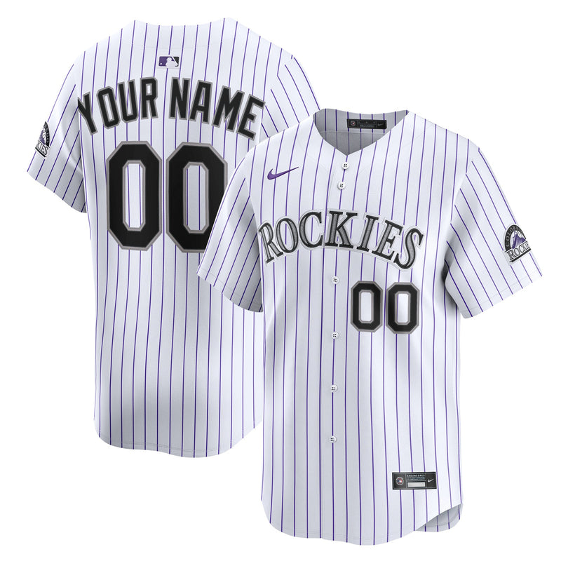 Colorado Rockies Baseball Jersey, White Sportswear Jersey Shirt, Lightweight Breathable Athletic Jersey, Casual Gift for Men, Style 202644549