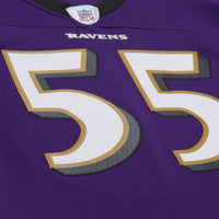 Terrell Suggs Baltimore Ravens Football Jersey, Purple Sportswear Jersey Shirt, Lightweight Breathable Athletic Jersey, Casual Gift for Men
