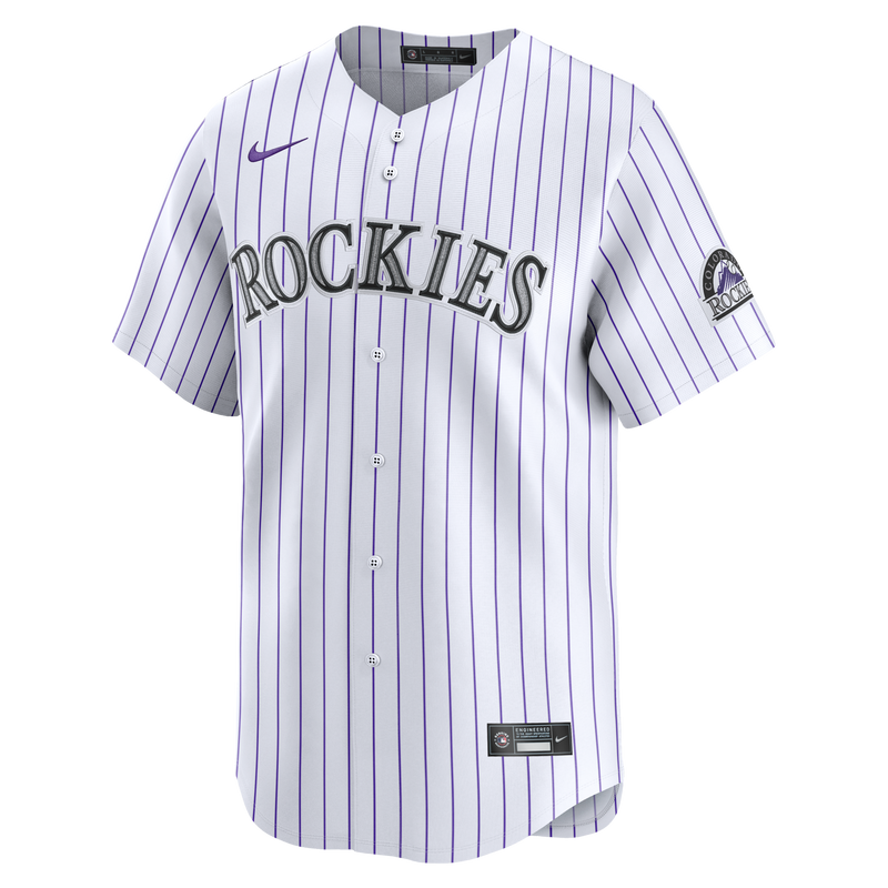 Colorado Rockies Baseball Jersey, White Sportswear Jersey Shirt, Lightweight Breathable Athletic Jersey, Casual Gift for Men, Style 201865816