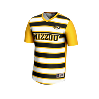 Missouri Tigers Lightweight Soccer Jersey, Gold Fashion Sportswear Jersey Shirt, Lightweight Breathable Athletic Jersey, Casual Gift for Men