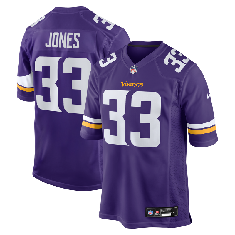 Aaron Jones Minnesota Vikings Football Jersey, Purple Game Sportswear Jersey Shirt, Lightweight Breathable Athletic Jersey, Casual Gift for Men