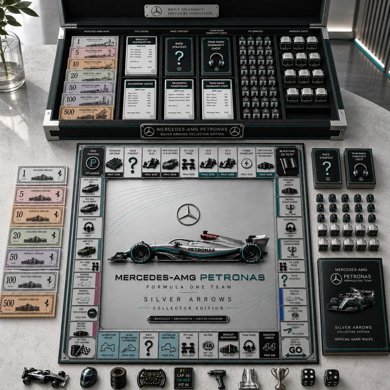 Silver Arrows Precision - MER Collector Board Game Presentation