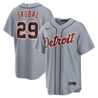 Tarik Skubal Detroit Tigers Baseball Jersey, Gray Replica Sportswear Jersey Shirt, Lightweight Breathable Athletic Jersey, Casual Gift for Men