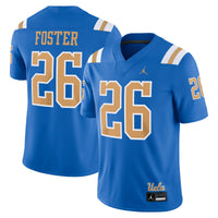 UCLA Bruins Football Jersey, Blue Game Home Sportswear Jersey Shirt, Lightweight Breathable Athletic Jersey, Casual Gift for Men
