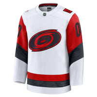 Carolina Hurricanes Hockey Jersey, White Premium Away Sportswear Jersey Shirt, Long Sleeve Hockey Sweater Jersey, Casual Gift for Men