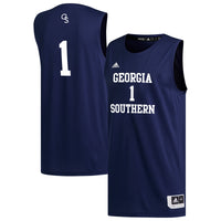 Georgia Southern Eagles Basketball Jersey, Navy Replica Sportswear Jersey Shirt, Sleeveless Athletic Tank Jersey, Casual Gift for Men