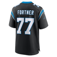 Luke Fortner Carolina Panthers Football Jersey, Black Game Sportswear Jersey Shirt, Lightweight Breathable Athletic Jersey, Casual Gift for Men