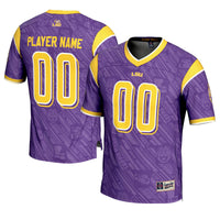 LSU Tigers Football Jersey, Purple Sportswear Jersey Shirt, Lightweight Breathable Athletic Jersey, Casual Gift for Men, Style 201093847