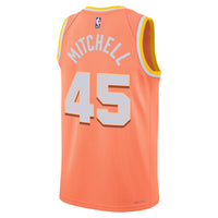 Donovan Mitchell Cleveland Cavaliers Basketball Jersey, Orange Sportswear Jersey Shirt, Sleeveless Athletic Tank Jersey, Casual Gift for Men