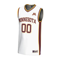 Minnesota Golden Gophers Basketball Jersey, White Sportswear Jersey Shirt, Sleeveless Athletic Tank Jersey, Casual Gift for Men, Style 202694069