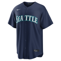 Cal Raleigh Seattle Mariners Baseball Jersey, Navy Replica Sportswear Jersey Shirt, Lightweight Breathable Athletic Jersey, Casual Gift for Men