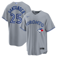Anthony Santander Toronto Blue Jays Baseball Jersey, Gray Sportswear Jersey Shirt, Lightweight Breathable Athletic Jersey, Casual Gift for Men