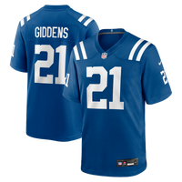 DJ Giddens Indianapolis Colts Football Jersey, Royal Game Sportswear Jersey Shirt, Lightweight Breathable Athletic Jersey, Casual Gift for Men