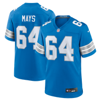 Cade Mays Detroit Lions Football Jersey, Blue Game Sportswear Jersey Shirt, Lightweight Breathable Athletic Jersey, Casual Gift for Men