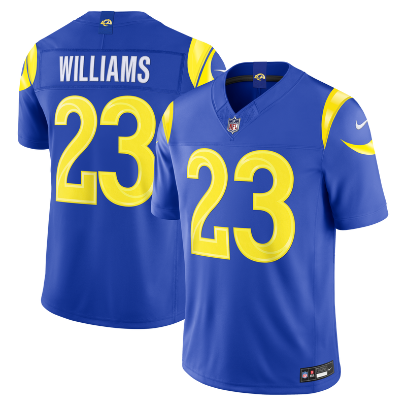 Kyren Williams Los Angeles Rams Football Jersey, Royal Sportswear Jersey Shirt, Lightweight Breathable Athletic Jersey, Casual Gift for Men