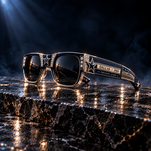 DAL 1960 - Navy, Gold and the Star on a Squared Frame - main