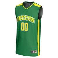 Oregon Ducks Basketball Jersey, Green Fashion Lightweight Sportswear Jersey Shirt, Sleeveless Athletic Tank Jersey, Casual Gift for Men