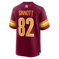 Ben Sinnott Washington Commanders Football Jersey, Burgundy Sportswear Jersey Shirt, Lightweight Breathable Athletic Jersey, Casual Gift for Men