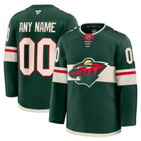 Minnesota Wild Hockey Jersey, Green Premium Sportswear Jersey Shirt, Long Sleeve Hockey Sweater Jersey, Casual Gift for Men, Style 202055705