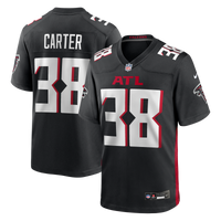 Nathan Carter Atlanta Falcons Football Jersey, Black Game Sportswear Jersey Shirt, Lightweight Breathable Athletic Jersey, Casual Gift for Men