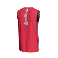 Ohio State Buckeyes Basketball Jersey, Scarlet Fashion Lightweight Sportswear Jersey Shirt, Sleeveless Athletic Tank Jersey, Casual Gift for Men