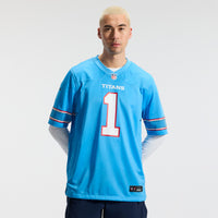 Cameron Ward Tennessee Titans Football Jersey, Blue Game Sportswear Jersey Shirt, Lightweight Breathable Athletic Jersey, Casual Gift for Men