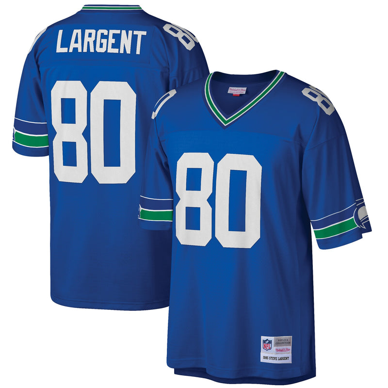 Steve Largent Seattle Seahawks Football Jersey, Sportswear Jersey Shirt, Lightweight Athletic Jersey, Casual Gift for Men, Style 3300107