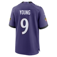 Zion Young Baltimore Ravens Football Jersey, Purple Game Sportswear Jersey Shirt, Lightweight Breathable Athletic Jersey, Casual Gift for Men