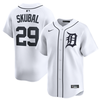 Tarik Skubal Detroit Tigers Baseball Jersey, White Limited Sportswear Jersey Shirt, Lightweight Breathable Athletic Jersey, Casual Gift for Men