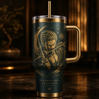 Blade Arc - Zoro Battle-Ready in Gold and Deep Green