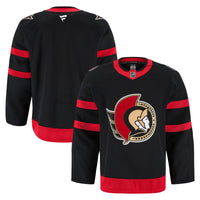 Ottawa Senators Hockey Jersey, Black Authentic Sportswear Jersey Shirt, Long Sleeve Hockey Sweater Jersey, Casual Gift for Men, Style 201897979