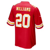 Nohl Williams Kansas City Chiefs Football Jersey, Red Game Sportswear Jersey Shirt, Lightweight Breathable Athletic Jersey, Casual Gift for Men