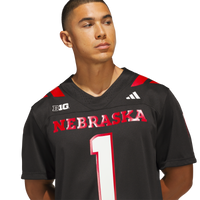 Nebraska Huskers Football Jersey, Black Sportswear Jersey Shirt, Lightweight Breathable Athletic Jersey, Casual Gift for Men