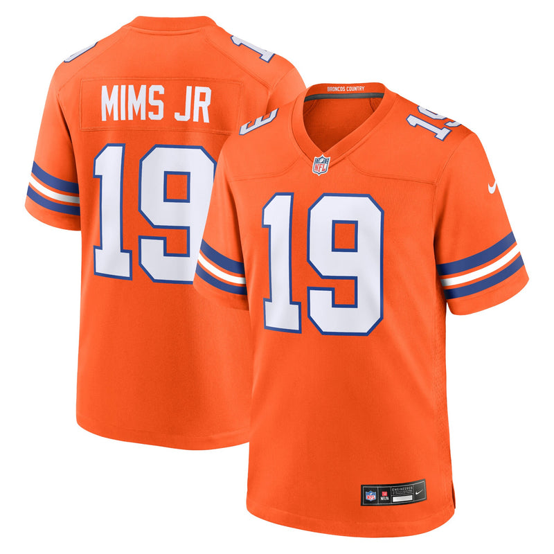 Marvin Mims Jr Denver Broncos Football Jersey, Sportswear Jersey Shirt, Lightweight Athletic Jersey, Casual Gift for Men, Style 201037454