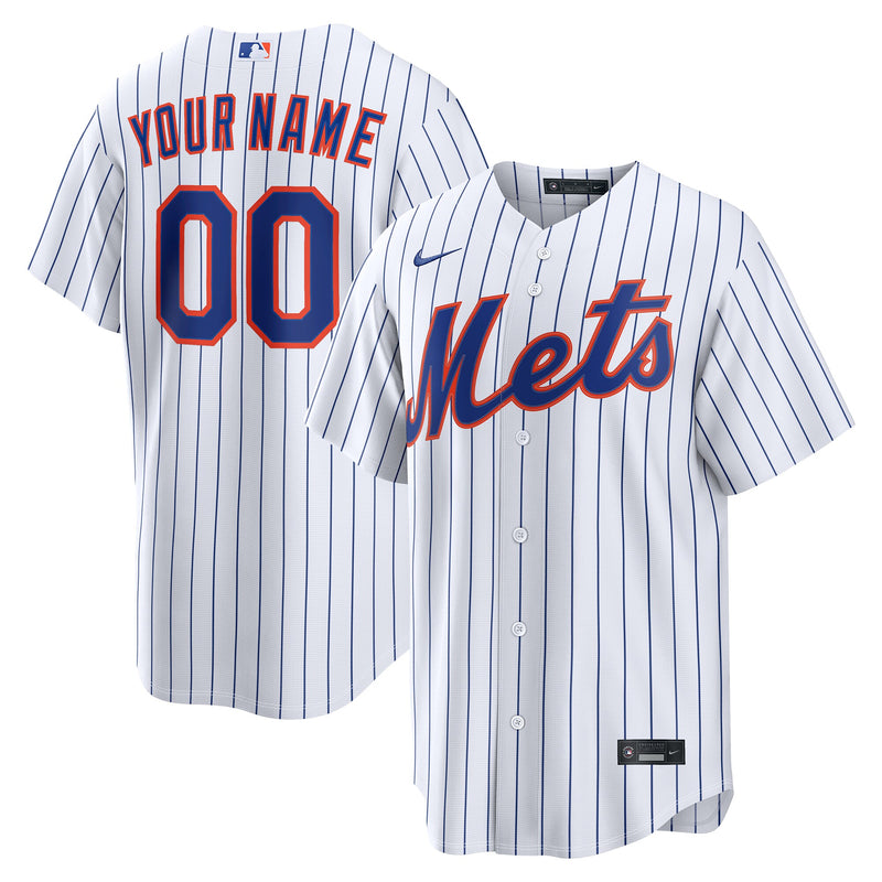 New York Mets Baseball Jersey, White Sportswear Jersey Shirt, Lightweight Breathable Athletic Jersey, Casual Gift for Men, Style 2001925980