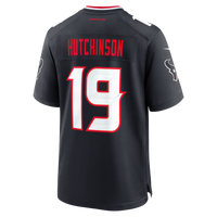 Xavier Hutchinson Houston Texans Football Jersey, Navy Game Sportswear Jersey Shirt, Lightweight Breathable Athletic Jersey, Casual Gift for Men