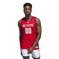 NC State Wolfpack Basketball Jersey, Red Replica Sportswear Jersey Shirt, Sleeveless Athletic Tank Jersey, Casual Gift for Men, Style 202831897