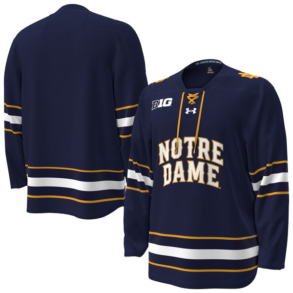 Notre Dame Fighting Irish Replica Hockey Jersey - Navy