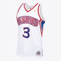 Philadelphia 76ers Basketball Jersey, White Swingman Sportswear Jersey Shirt, Sleeveless Athletic Tank Jersey, Casual Gift for Men